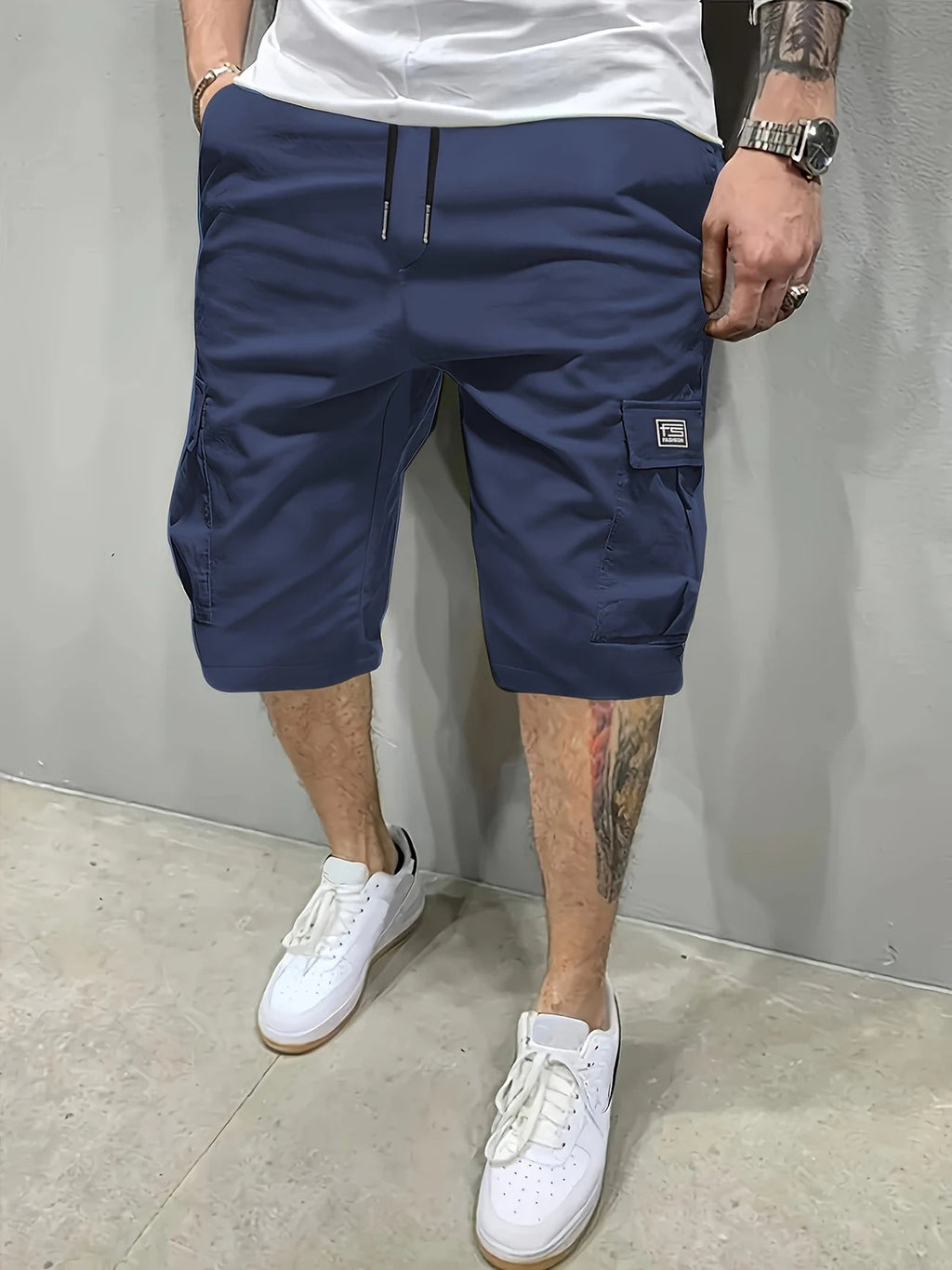 Men's Cargo Shorts – Utility Pocket Design