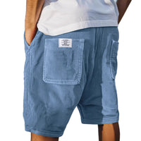 Men's Micro-Corduroy Shorts – Relaxed Structured Fit