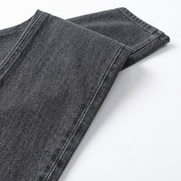 Men's Wide-Leg Jeans – Straight Non-Stretch Denim