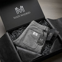 Men's Micro-Corduroy Shorts – Relaxed Structured Fit