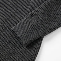 Men's Knitted Polo Sweater – Classic Collar