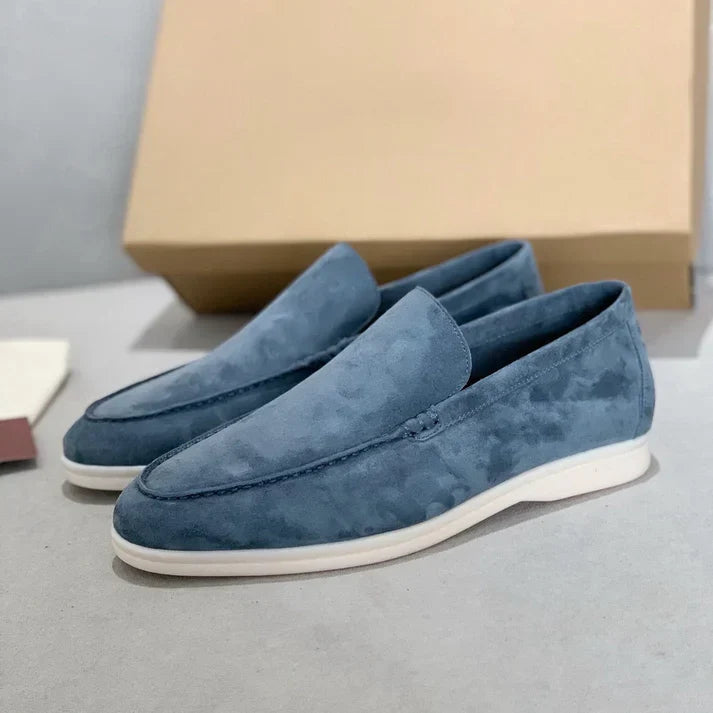 Men's Suede Loafers – Cushioned Everyday Fit
