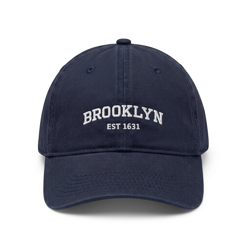 Embroidered Cotton-Blend Baseball Cap – Adjustable Fit