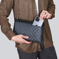 "Sartorial" Handbag – PU Leather, Multifunctional Men’s Bag