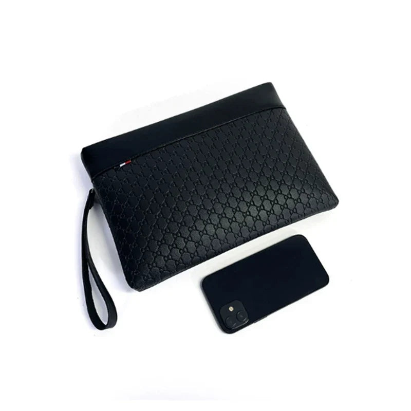 Men's Monogram Handbag – Business-Casual Design