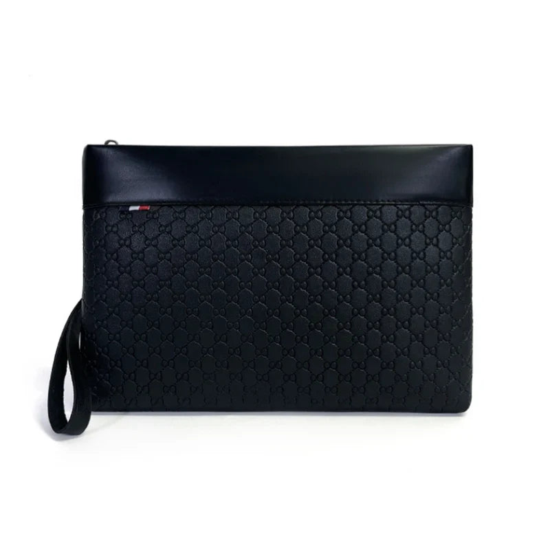 Men's Monogram Handbag – Business-Casual Design