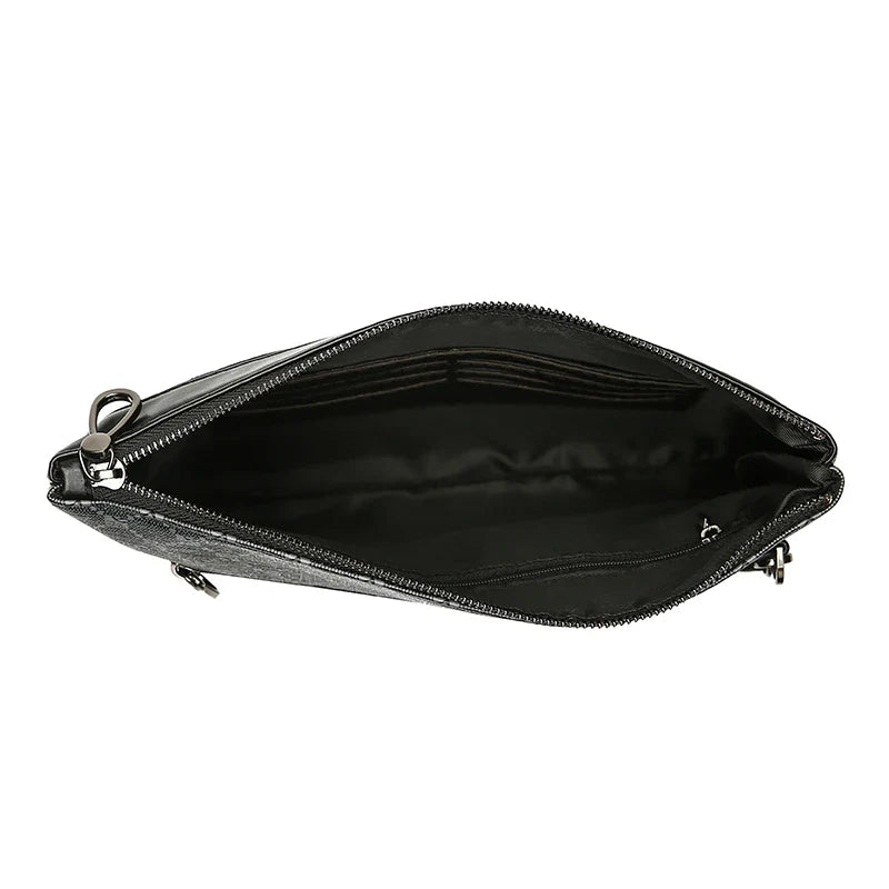 "Sartorial" Handbag – PU Leather, Multifunctional Men’s Bag