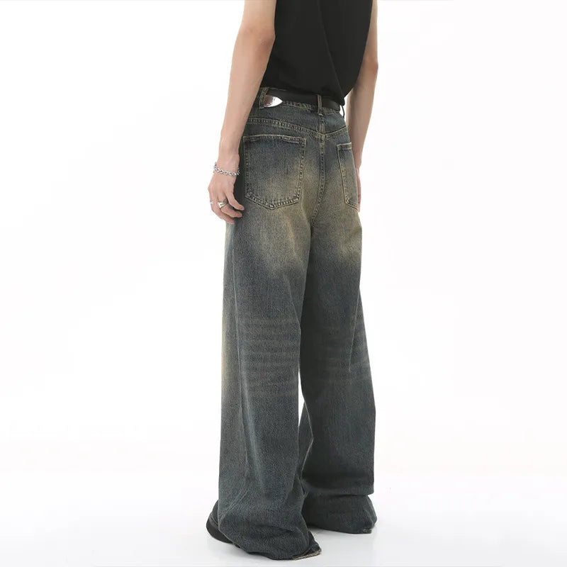 Men's Wide-Leg Jeans – Vintage-Inspired Fit