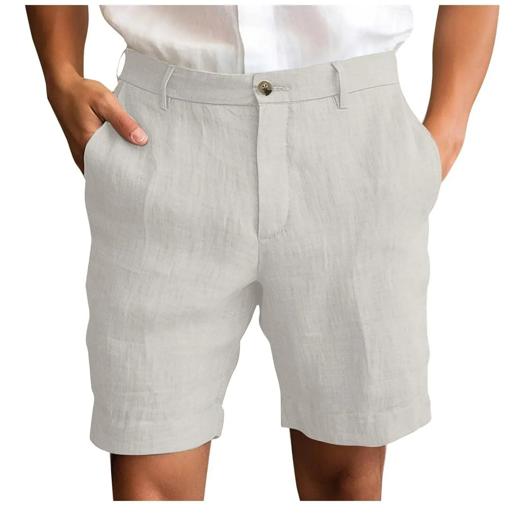 Men's Linen Shorts – Lightweight Relaxed Fit