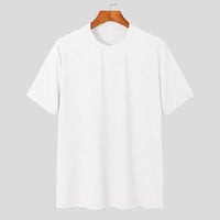 Men's Draped T-Shirt – Lightweight Loose-Fit Knit