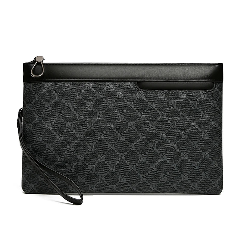 "Sartorial" Handbag – PU Leather, Multifunctional Men’s Bag