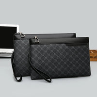 "Sartorial" Handbag – PU Leather, Multifunctional Men’s Bag