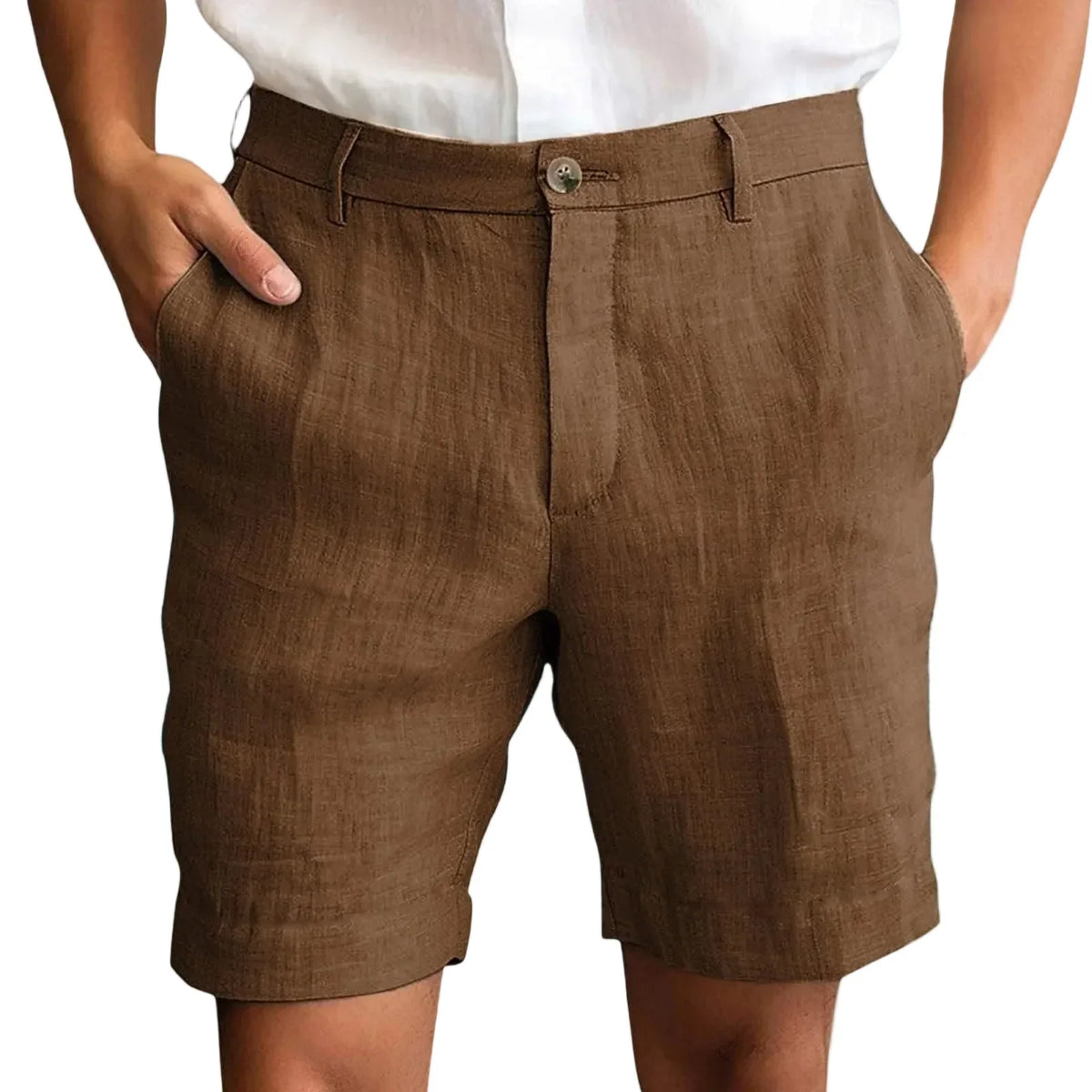Men's Linen Shorts – Lightweight Relaxed Fit