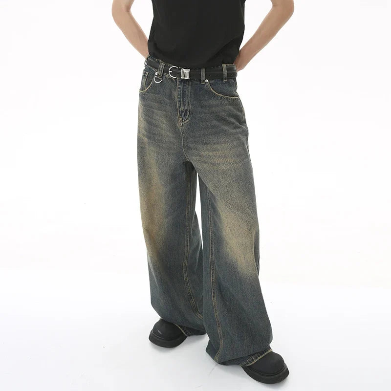 Men's Wide-Leg Jeans – Vintage-Inspired Fit