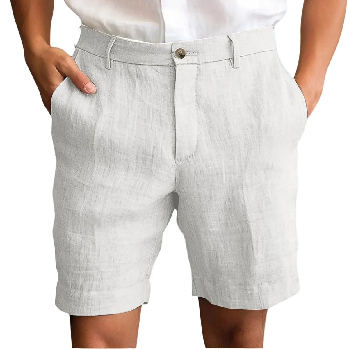 Men's Linen Shorts – Lightweight Relaxed Fit