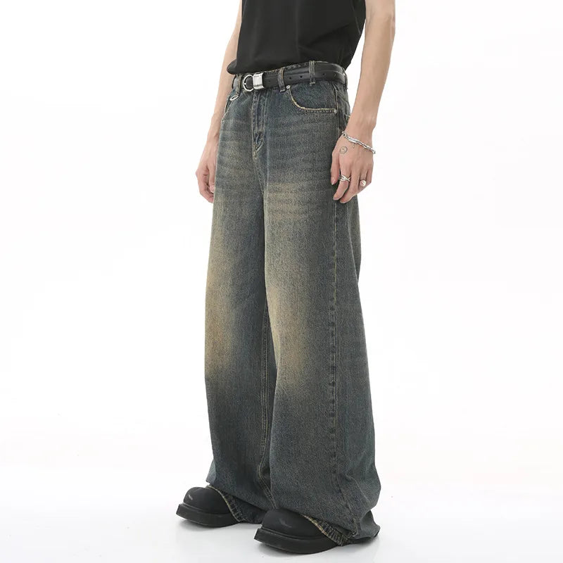 Men's Wide-Leg Jeans – Vintage-Inspired Fit
