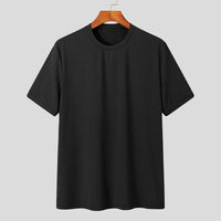 Men's Draped T-Shirt – Lightweight Loose-Fit Knit