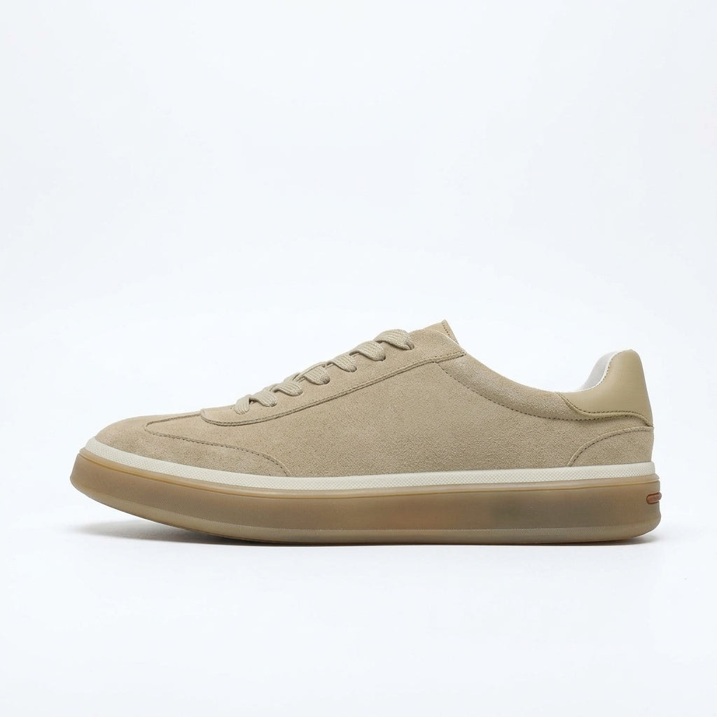 Men's Suede Sneakers – Casual Low-Profile Design