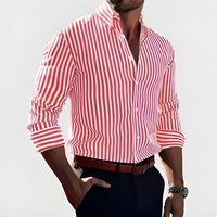 Men's Striped Shirt – Refined Classic Fit