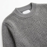 Men's 100% Cotton Crew-Neck Sweater – Breathable Knit