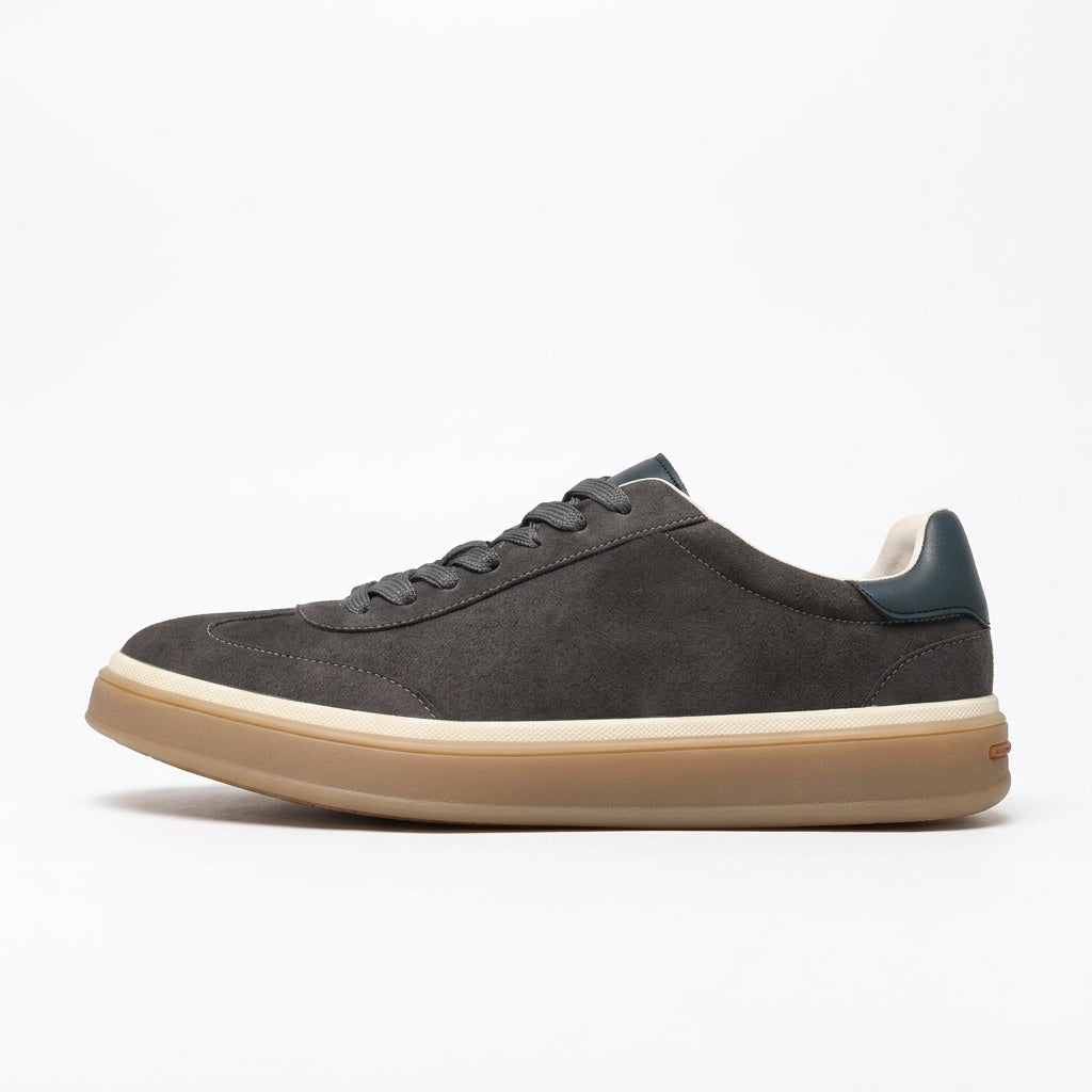 Men's Suede Sneakers – Casual Low-Profile Design