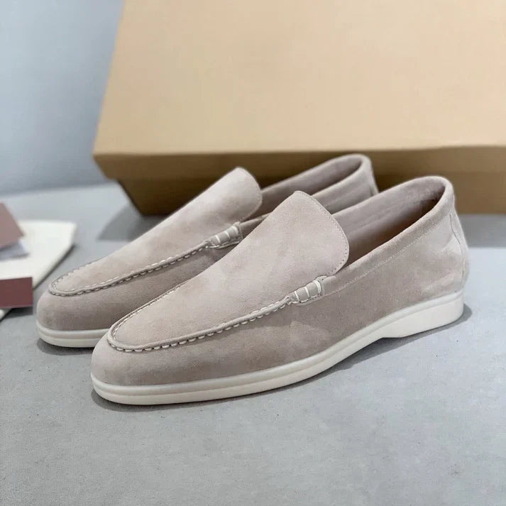 Men's Suede Loafers – Cushioned Everyday Fit