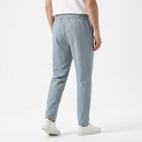 Men's Lightweight Cotton-Blend Trousers – Adjustable Waist