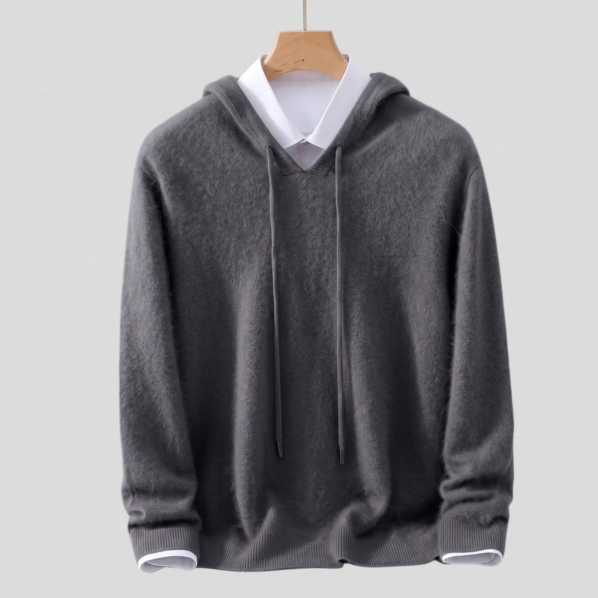Men's Fleece Hoodie – Soft Warm Relaxed Fit