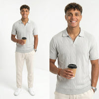 Men's Cotton-Blend T-Shirt – Relaxed Side-Slit Fit