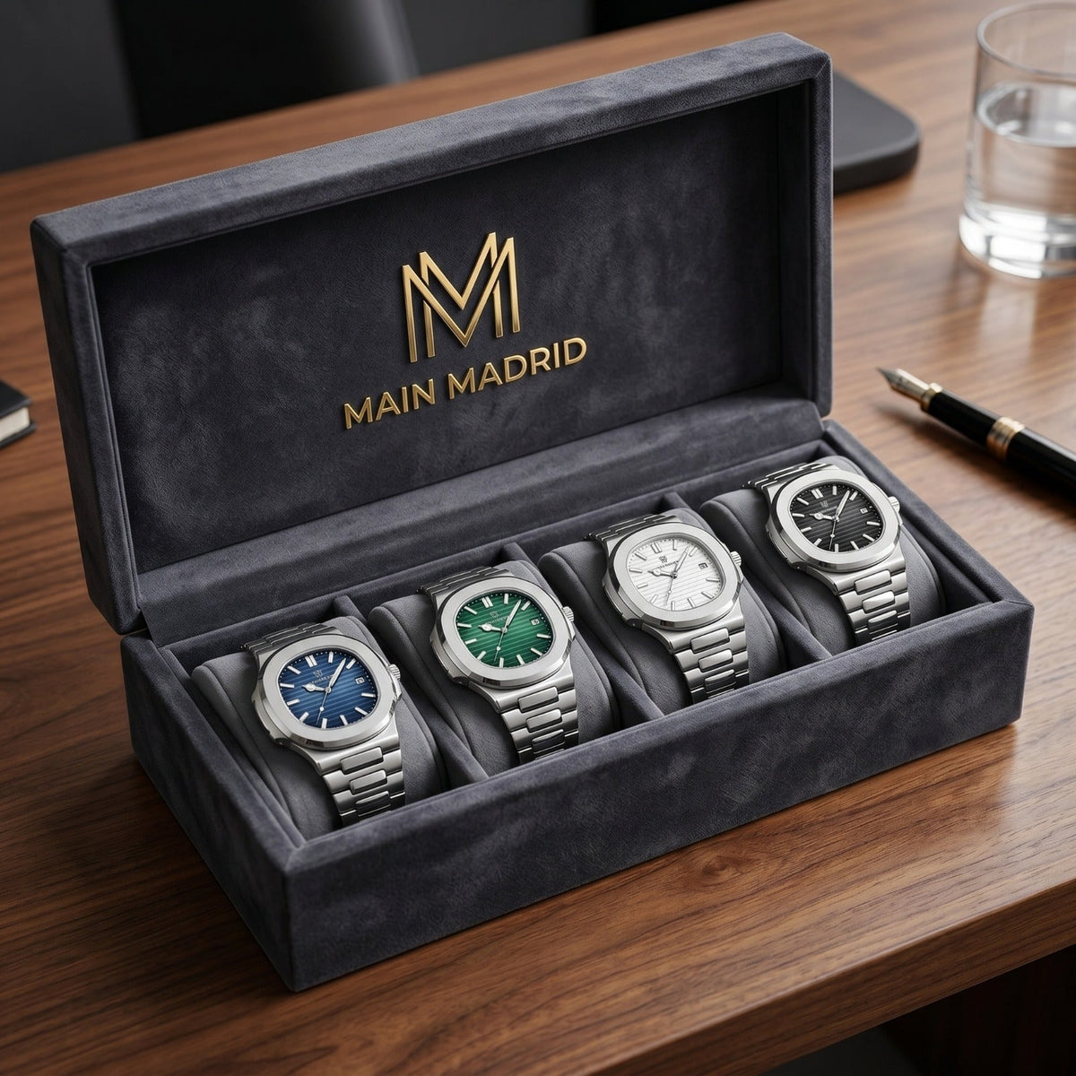 Men's Classic Watch – Adjustable Strap & 30 m Water Resistance