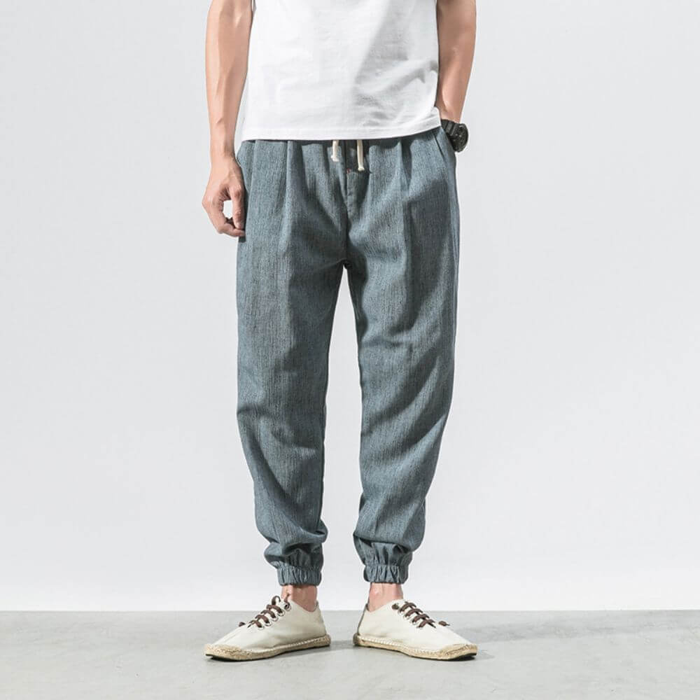 Men's Relaxed Trousers – Japanese-Inspired Fit