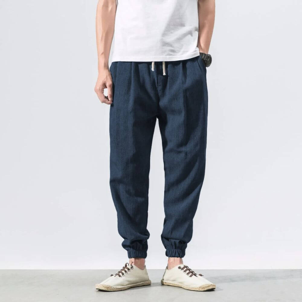 Men's Relaxed Trousers – Japanese-Inspired Fit