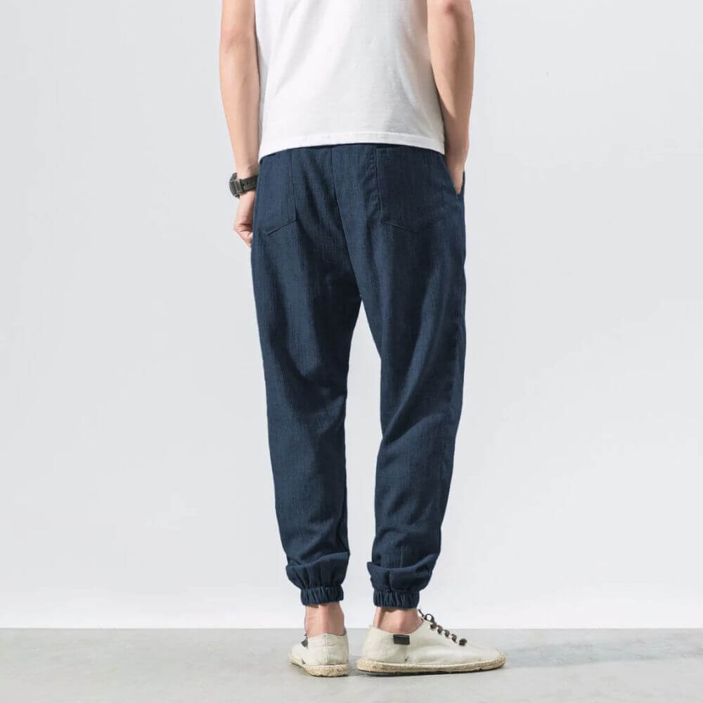 Men's Relaxed Trousers – Japanese-Inspired Fit