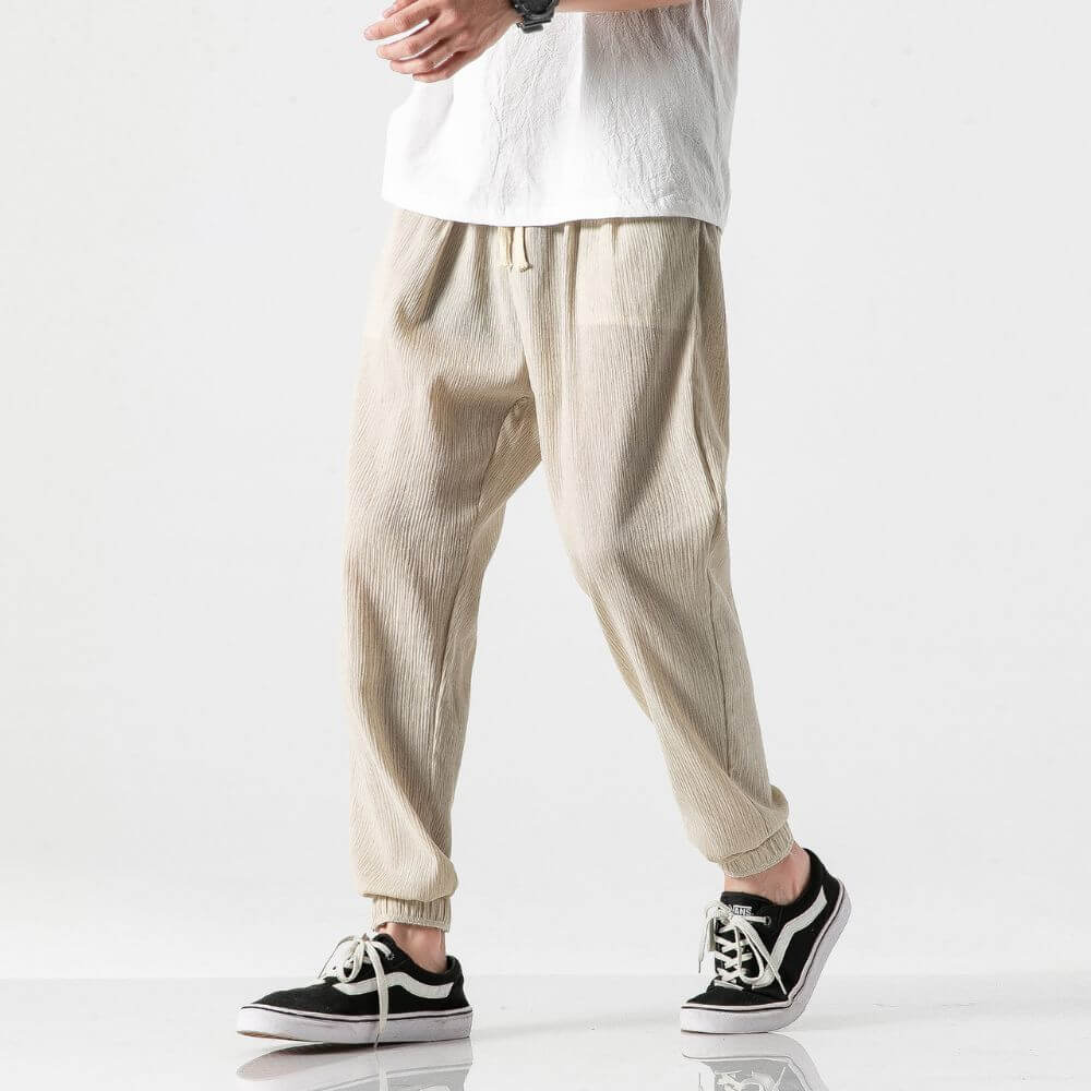 Men's Relaxed Trousers – Japanese-Inspired Fit