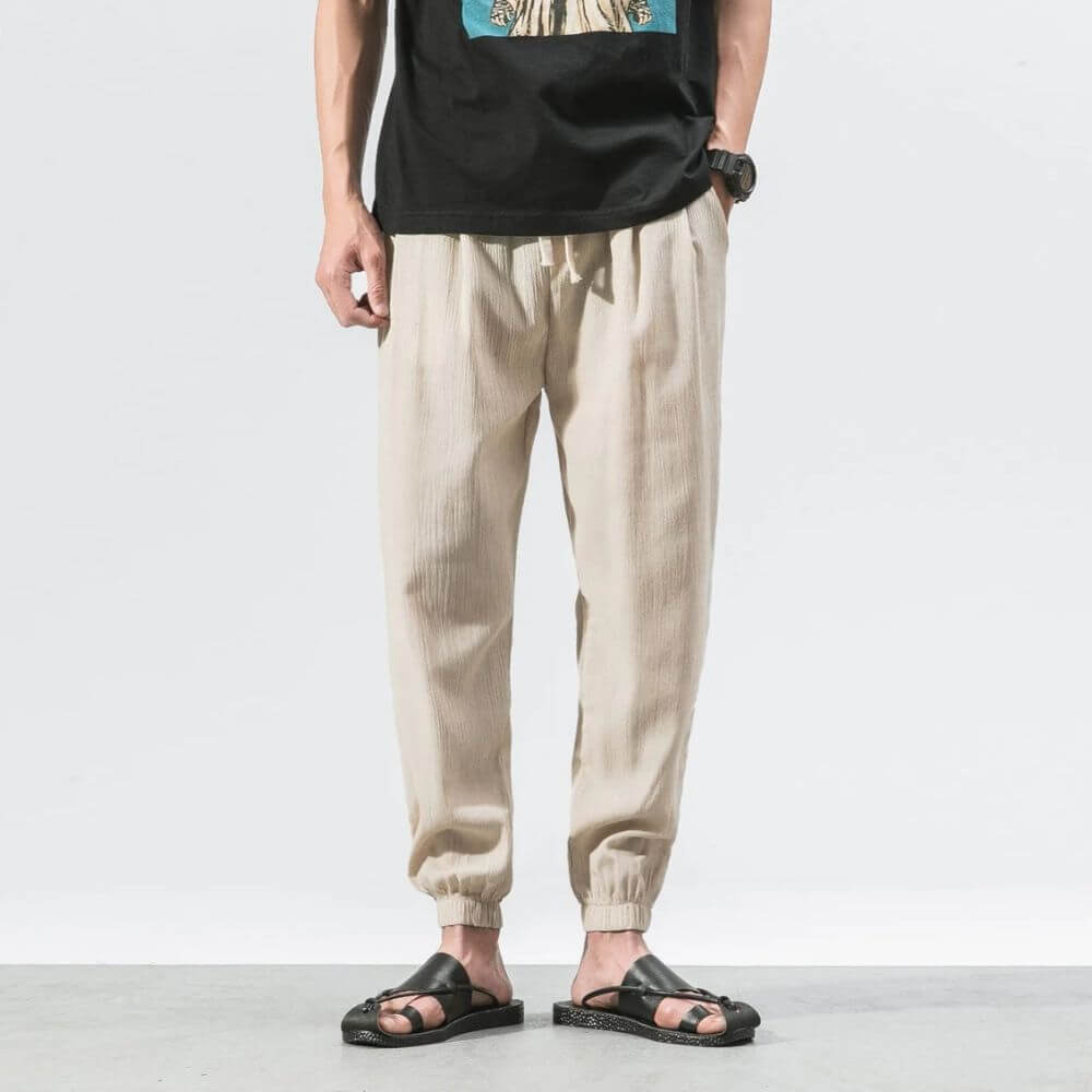Men's Relaxed Trousers – Japanese-Inspired Fit