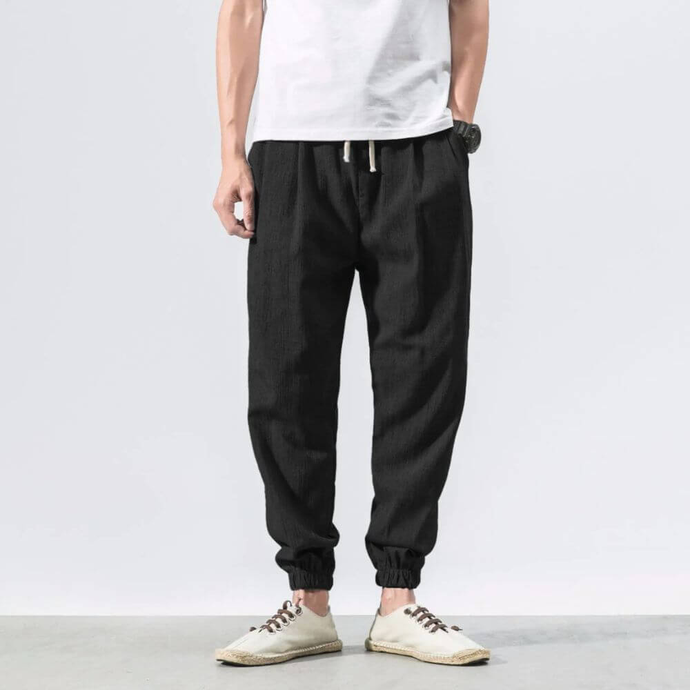 Men's Relaxed Trousers – Japanese-Inspired Fit
