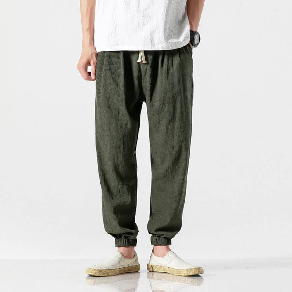 Men's Relaxed Trousers – Japanese-Inspired Fit