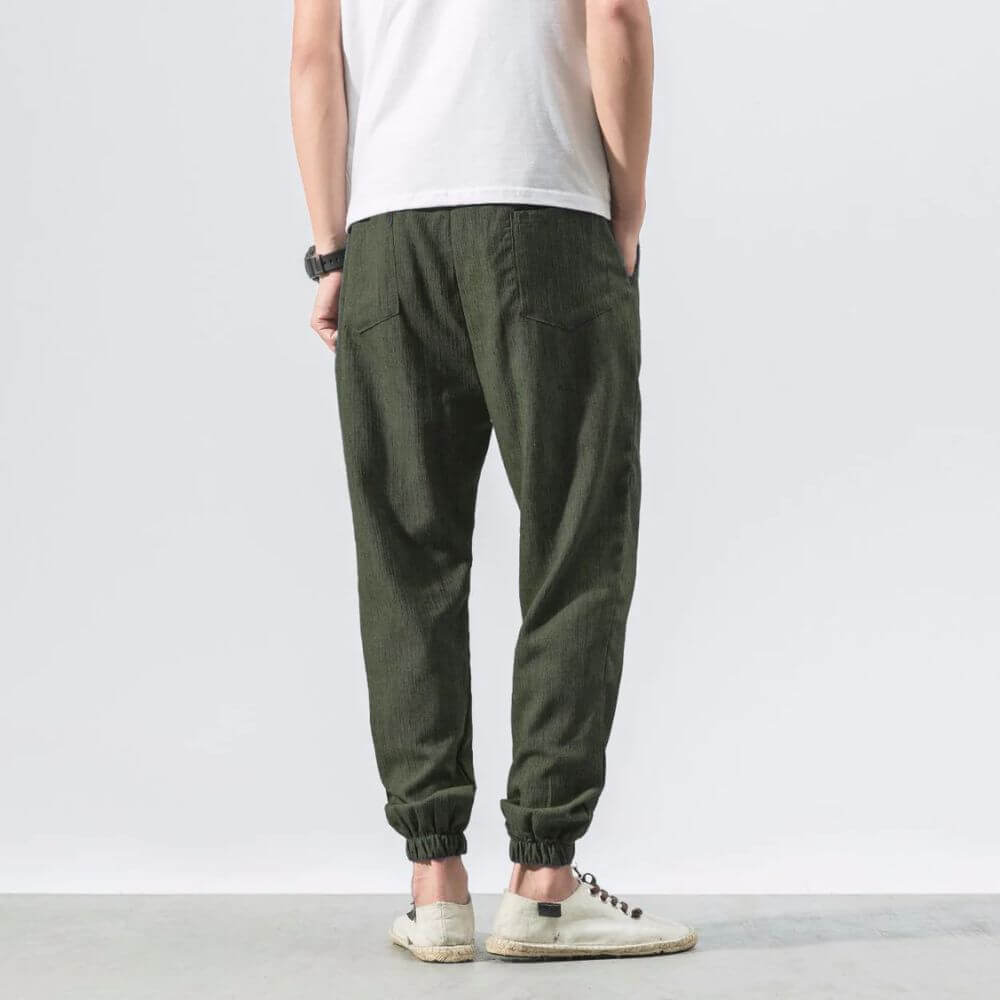 Men's Relaxed Trousers – Japanese-Inspired Fit
