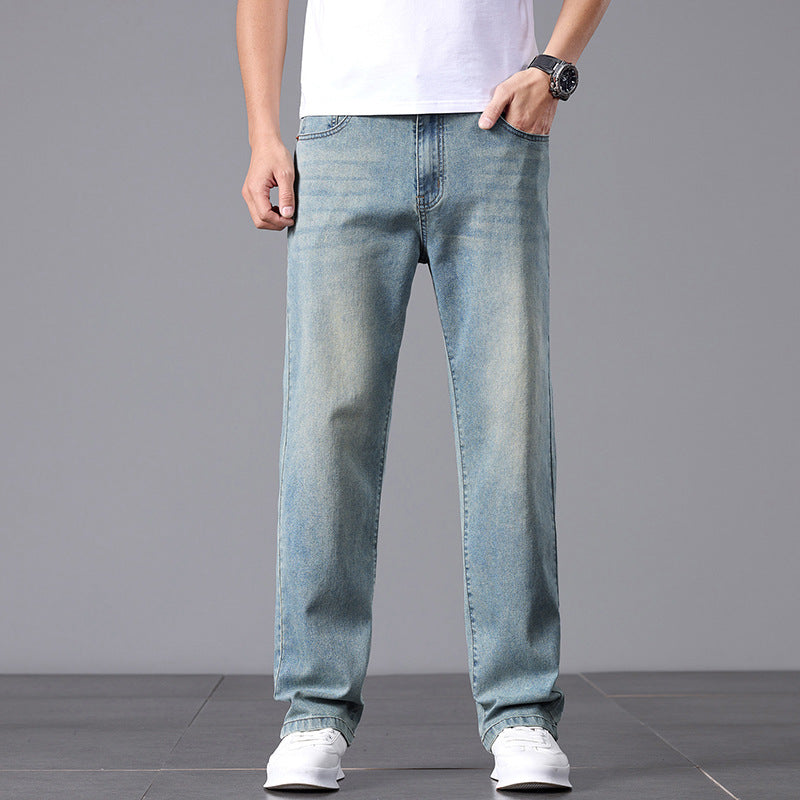 Men's Straight-Leg Jeans – Dark Wash