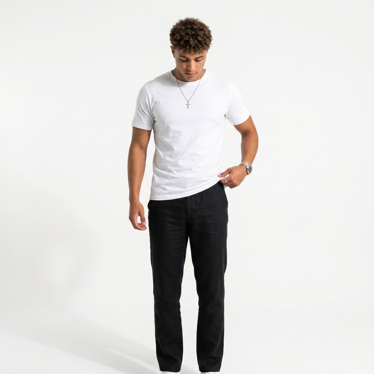 Men's Cotton T-Shirt – Lightweight Summer Fit