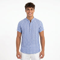 Men's Striped Shirt – Versatile Summer Fit
