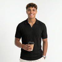 Men's Cotton-Blend T-Shirt – Relaxed Side-Slit Fit
