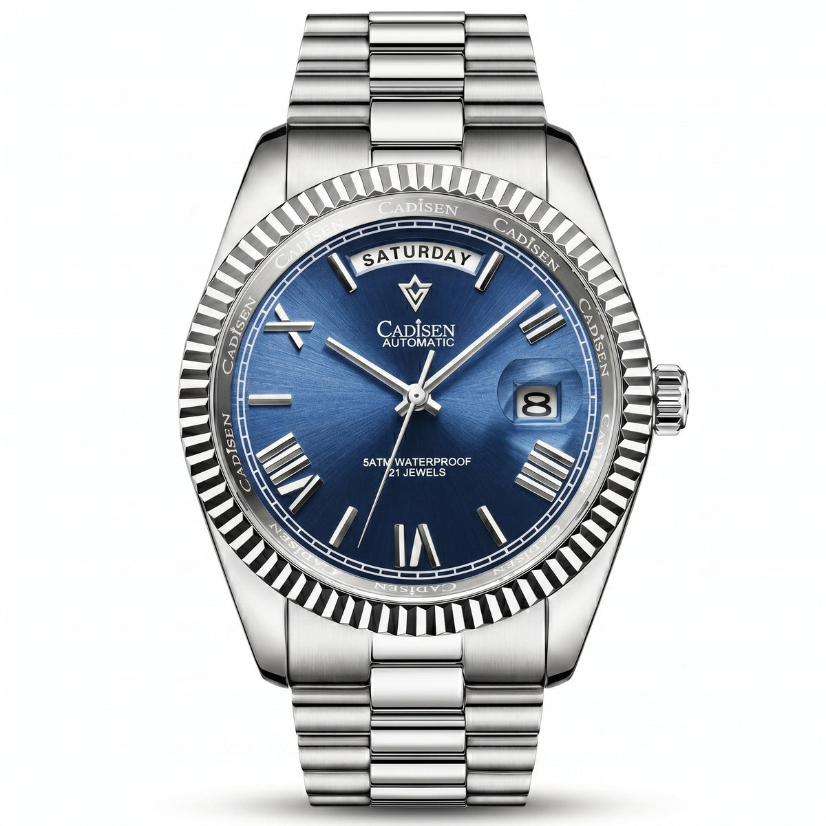 Men's Automatic Watch – Sapphire Crystal & 100 m Water Resistance
