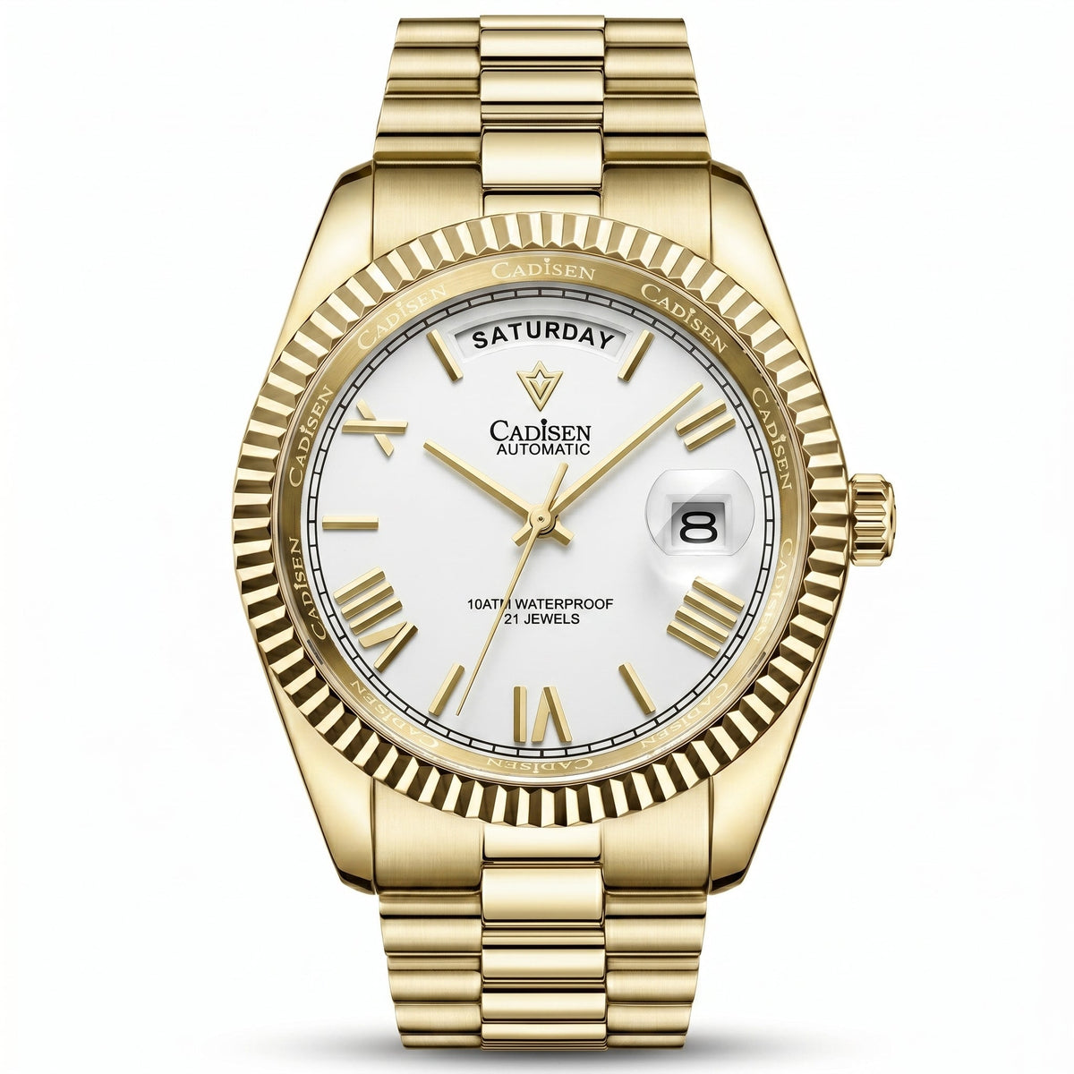 Men's Automatic Watch – Sapphire Crystal & 100 m Water Resistance