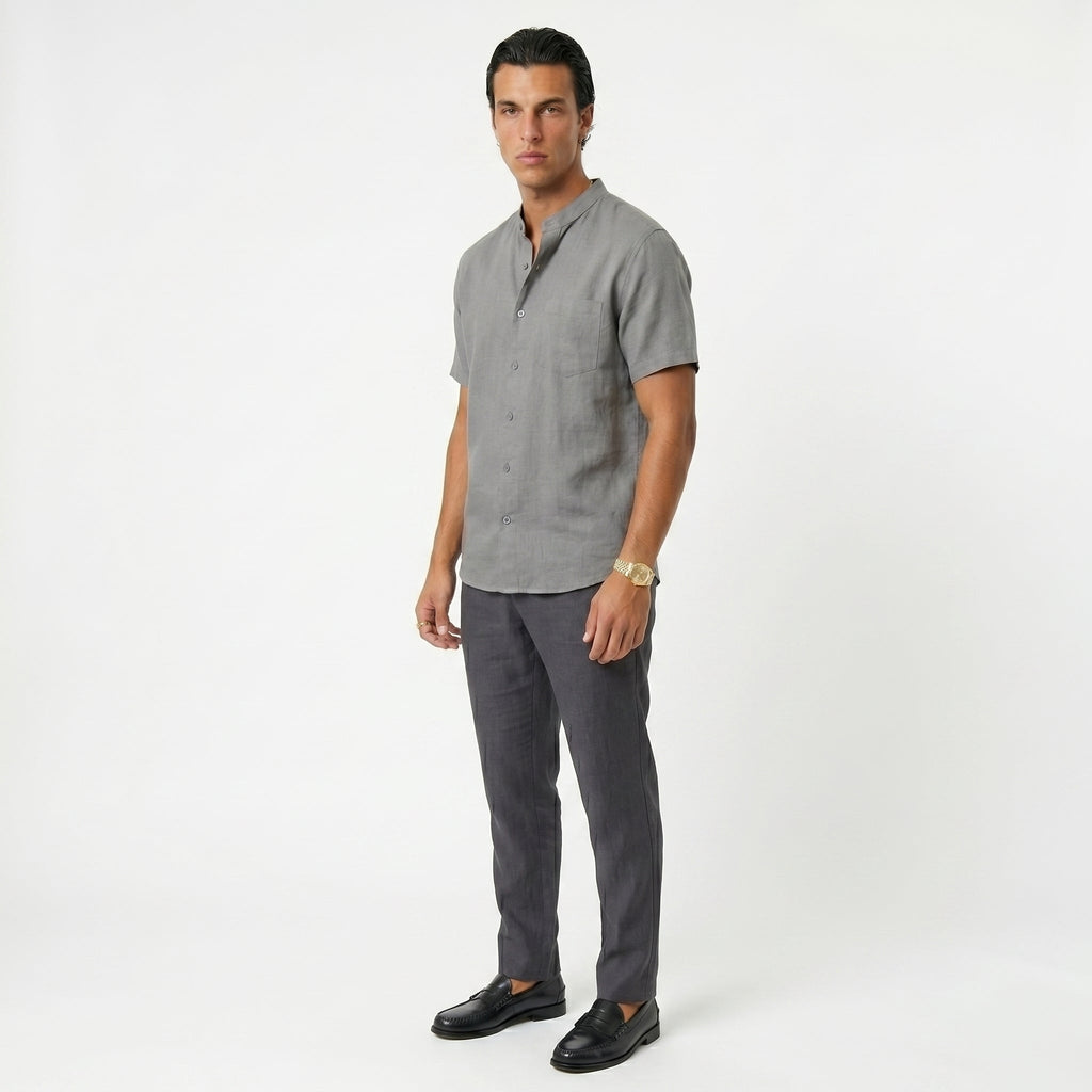 Men's Cotton Resort Shirt – Relaxed Summer Fit