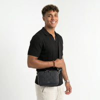 Men's Cotton-Blend T-Shirt – Relaxed Side-Slit Fit