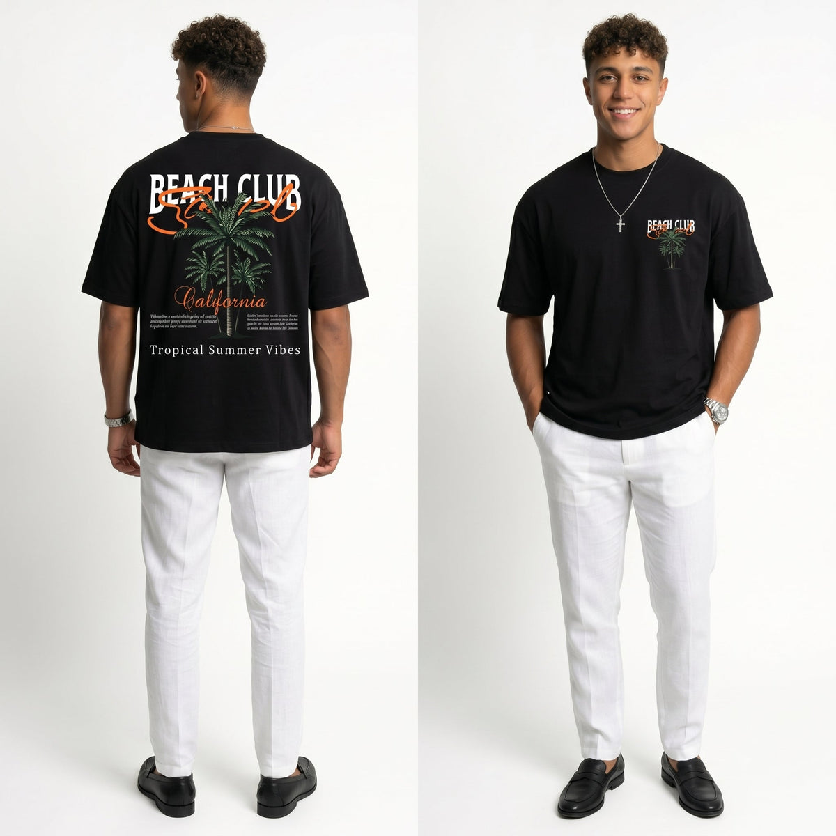 Men's Cotton Graphic T-Shirt – Vintage Print
