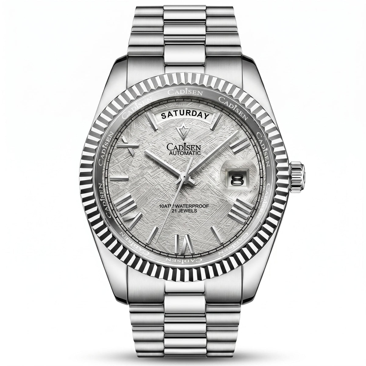 Men's Automatic Watch – Sapphire Crystal & 100 m Water Resistance