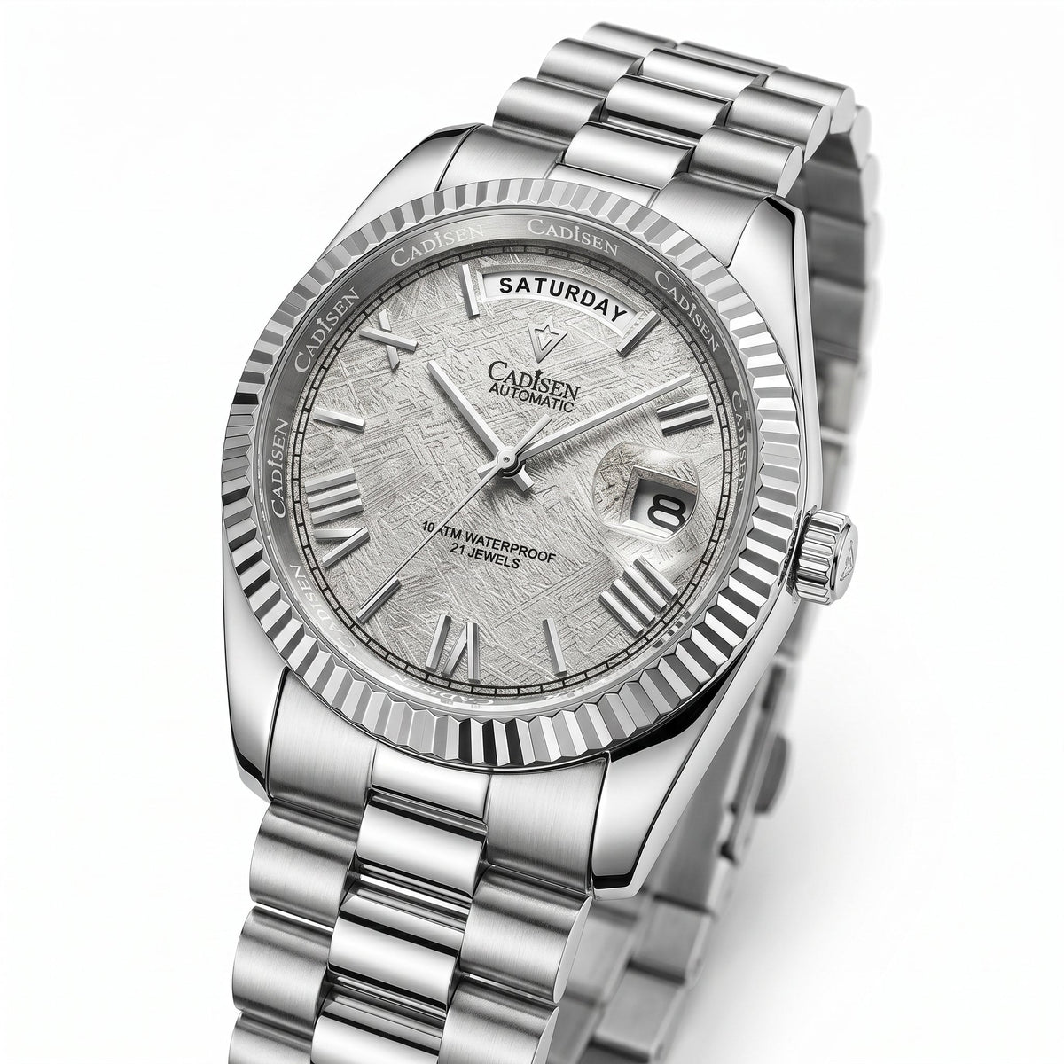 Men's Automatic Watch – Sapphire Crystal & 100 m Water Resistance
