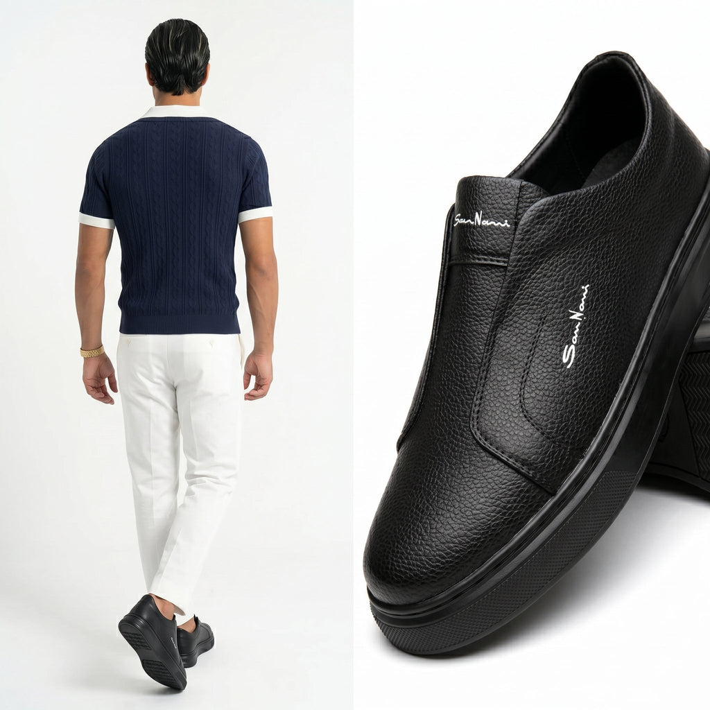 Men's Refined Casual Shoes – Cushioned Everyday Design